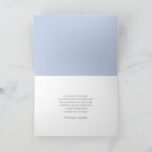 Condoleance Snowy Uil in Winter Sunset Kleurenpotl Kaart (Binnen)