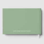 Condoleance Stone Bridge Boerderij Waterverf Gastenboek (Achterkant)