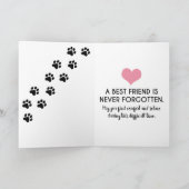 condoleance voor konijnen | Furever in ons hart Kaart (Binnen)