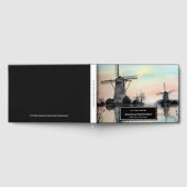 Condoleance Windmolens in Kinderdijk Waterverf Gastenboek (Volledig)