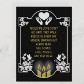 Condoleanceberichten (Voorkant / Achterkant)