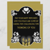 Condoleanceberichten (Voorkant / Achterkant)