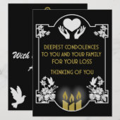 Condoleanceberichten (Voorkant / Achterkant)