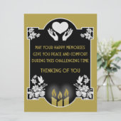 Condoleanceberichten (Staand voorkant)