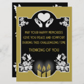 Condoleanceberichten (Voorkant / Achterkant)