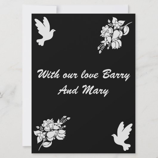 Condoleanceberichten (Achterkant)