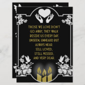 Condoleanceberichten (Voorkant / Achterkant)