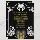 Condoleanceberichten (Voorkant / Achterkant)