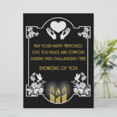 Condoleanceberichten (Staand voorkant)