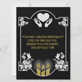 condoleanceboodschap vader