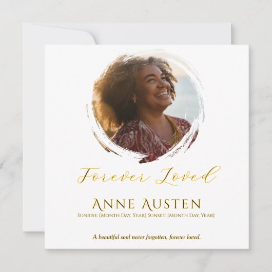 Condoleancekaart Bedankt (Voorkant)