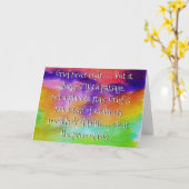 Condoleancekaart verlies van een geliefde kaart (Gele Bloem)