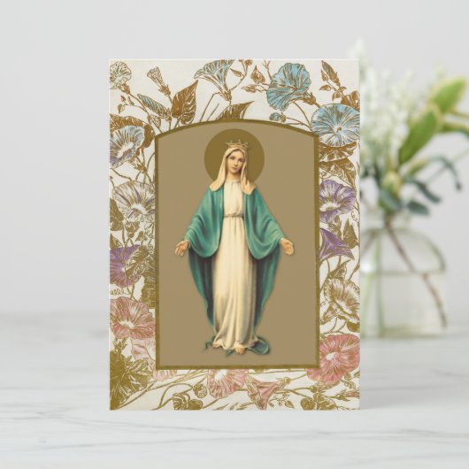 condoleances bedankkaart (Staand voorkant)