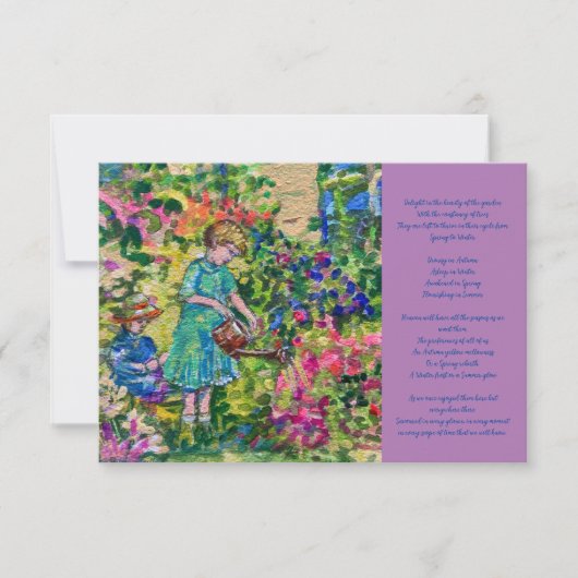 condoleances bedankkaart (Voorkant)