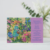 condoleances bedankkaart (Staand voorkant)