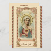 condoleances bedankkaart (Voorkant / Achterkant)