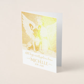 Condoleances bij het verlies van de Franse buldog Folie Kaarten