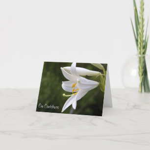 condoleances Floral Card Kaart