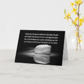 condoleances kaart (Gele Bloem)