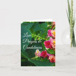 Condoleances Kaart