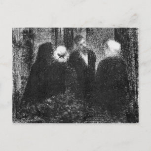 condoleances van Georges Seurat Briefkaart