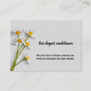 condoleancykaart informatiekaartje