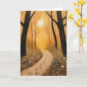 Condolence voor huisdieren kaart (Gele Bloem)