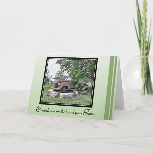 Condolences on the Loss of your Father - Card Kaart (Voorkant)