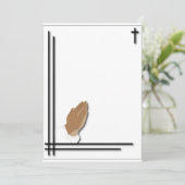 condoletiekaart kaart (Staand voorkant)