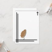 condoletiekaart kaart (Voorkant / Achterkant in situ)