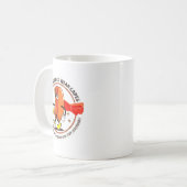 Condom Legend Inappropriate Funny 90s Retro T Funn Koffiemok (Voorkant links)