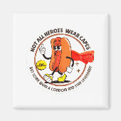 Condom Legend Inappropriate Funny 90s Retro T Funn Magneet (Voorkant)