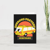 Condoms Prevent Minivans Funny  Kaart (Voorkant)