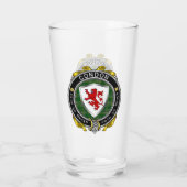 Condon Irish Shield Bierglas Glas (Achterkant)