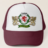 Condon Irish Shield w/Griffins Trucker Pet (Voorkant)