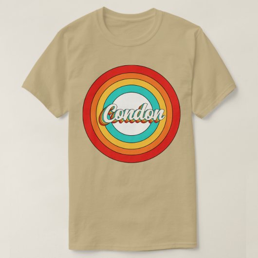 Condon Naam Shirt Condon Circle (Design voorkant)