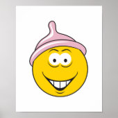Condoomgezicht Poster (Voorkant)