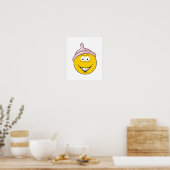 Condoomgezicht Poster (Keuken)
