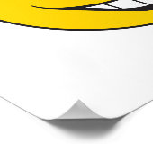 Condoomgezicht Poster (Hoek)