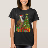 Condor Bird Lover Xmas Holiday Santa Condor Christ T-shirt (Voorkant)