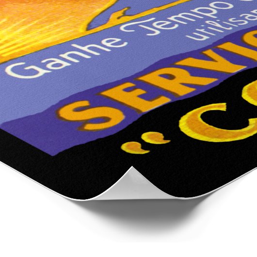 Condor ~ Brazillian Air Service Poster (Hoek)