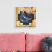 Condor - Canvas Wrap Muurkunst Afdruk (Insitu (Woonkamer))