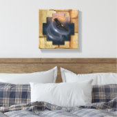 Condor - Canvas Wrap Muurkunst Afdruk (Insitu (Slaapkamer))