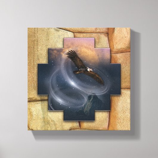 Condor - Canvas Wrap Muurkunst Afdruk (Voorkant)