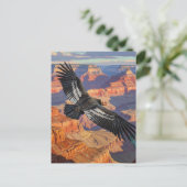 Condor in het Grand Canyon National Park Briefkaart (Staand voorkant)