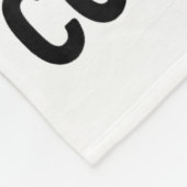 Conducktor Funny Duck Music Pun Orchestra Design  Fleece Deken (Hoek)