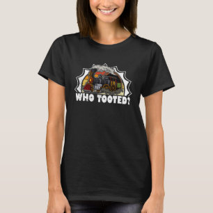 Conducteur spoorweg Model station Spoorwegarbeider T-shirt