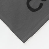 Conductor, Funny Duck Quote  Fleece Deken (Hoek)