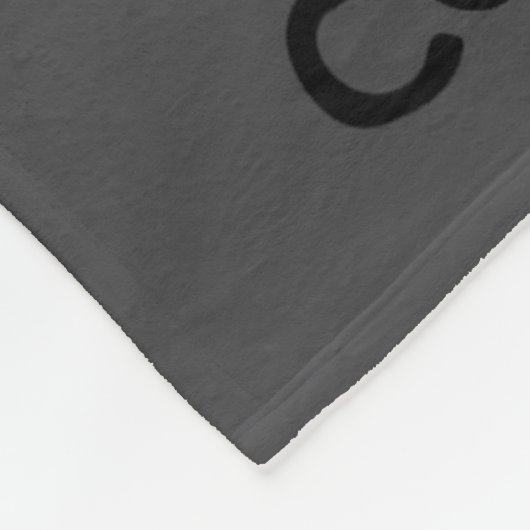 Conductor, Funny Duck Quote  Fleece Deken (Hoek)