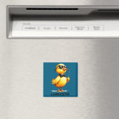 Conductor, Funny Duck Quote  Magneet (Insitu (Vaatwasser))